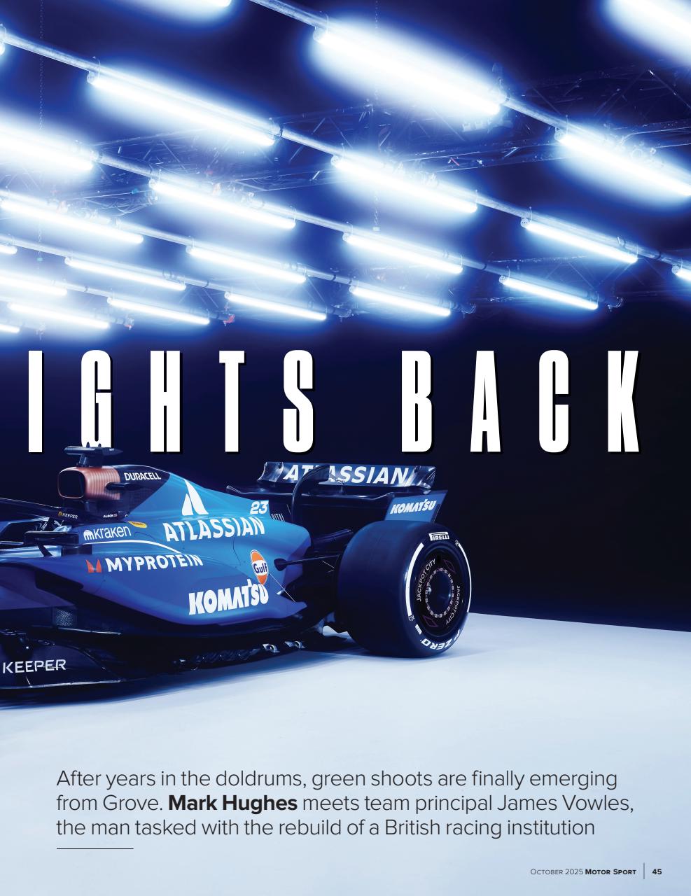 Motor Sport Magazine Preview Pages