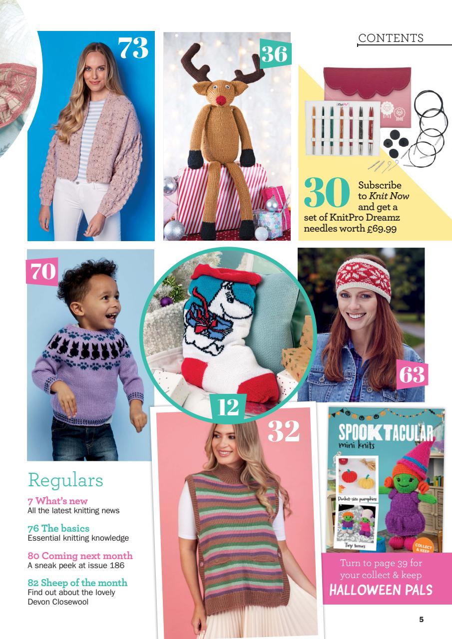 Knit Now Preview Pages