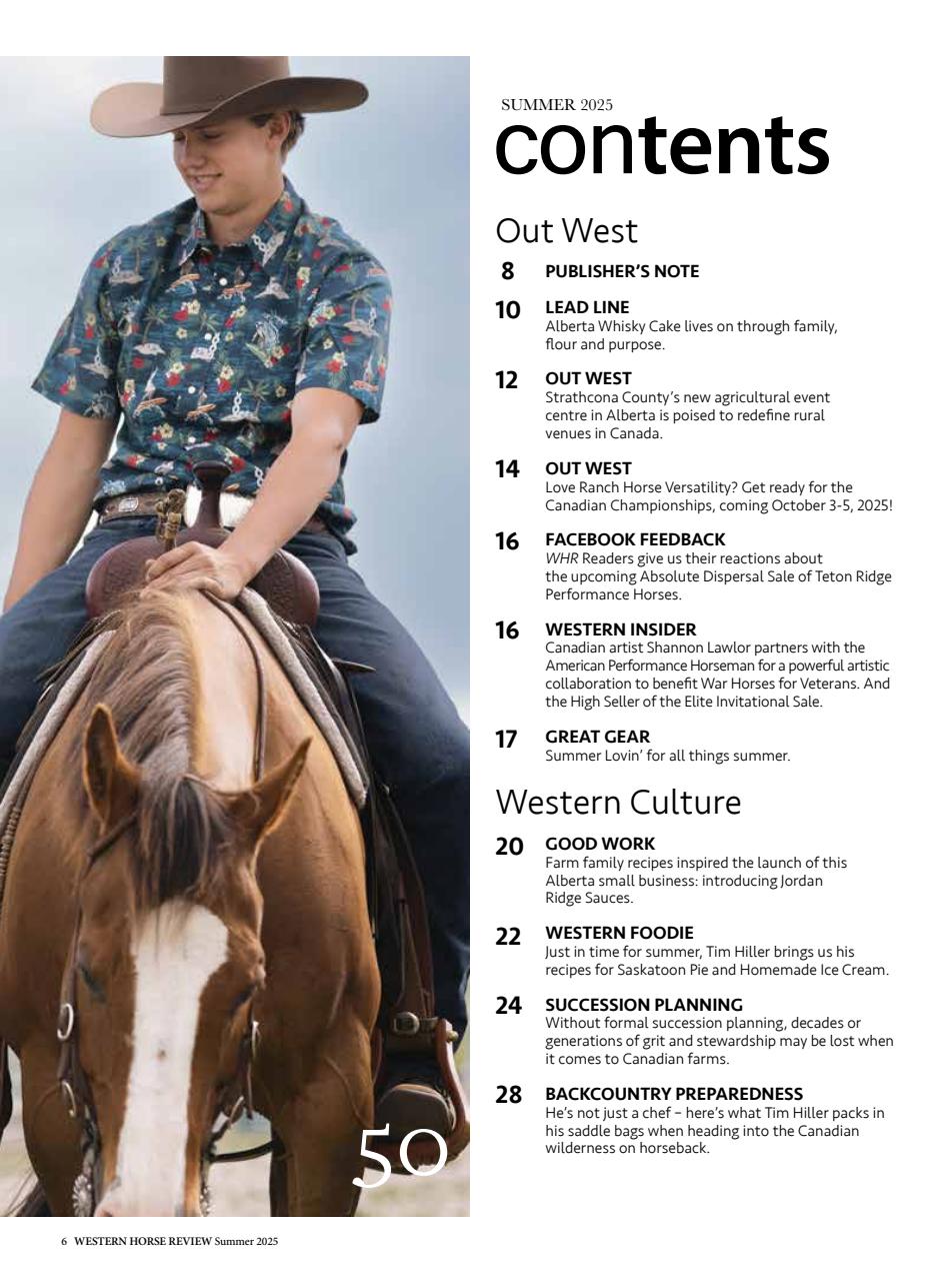 Western Horse Review Preview Pages