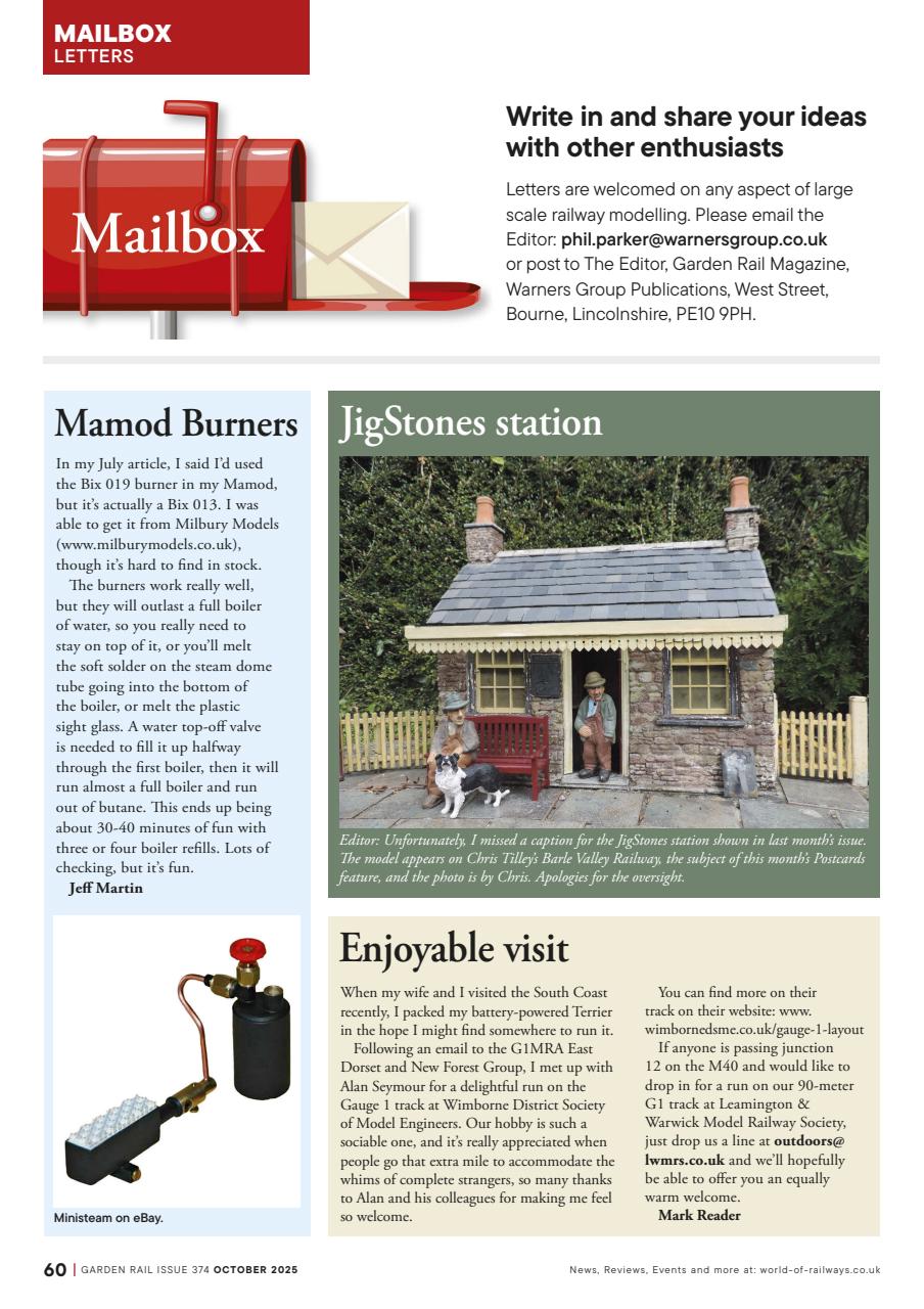 Garden Rail Preview Pages