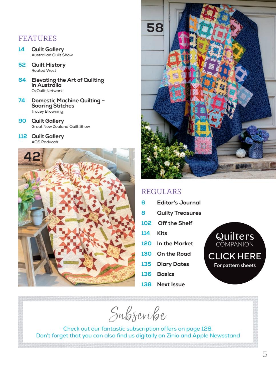 Quilters Companion Preview Pages