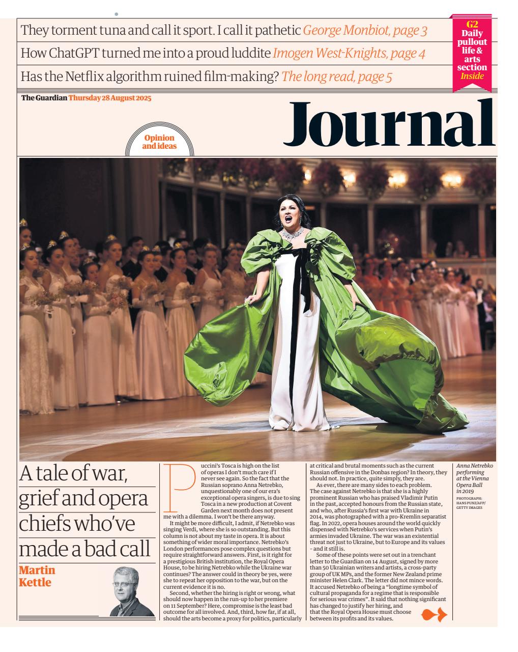 The Guardian Newspaper Preview Pages
