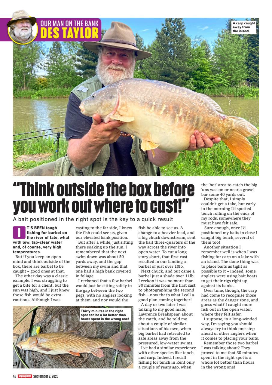 Angling Times Preview Pages