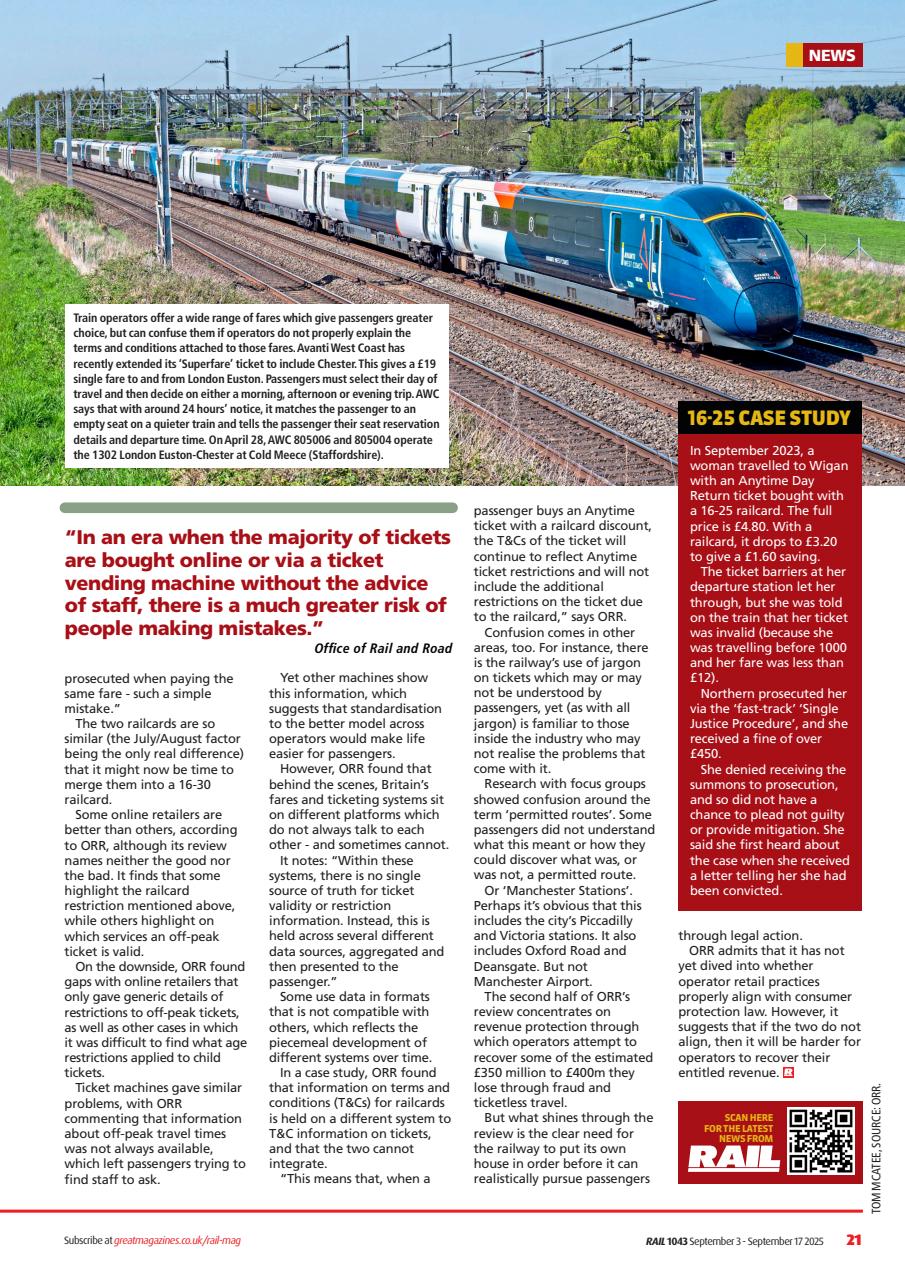 Rail Preview Pages