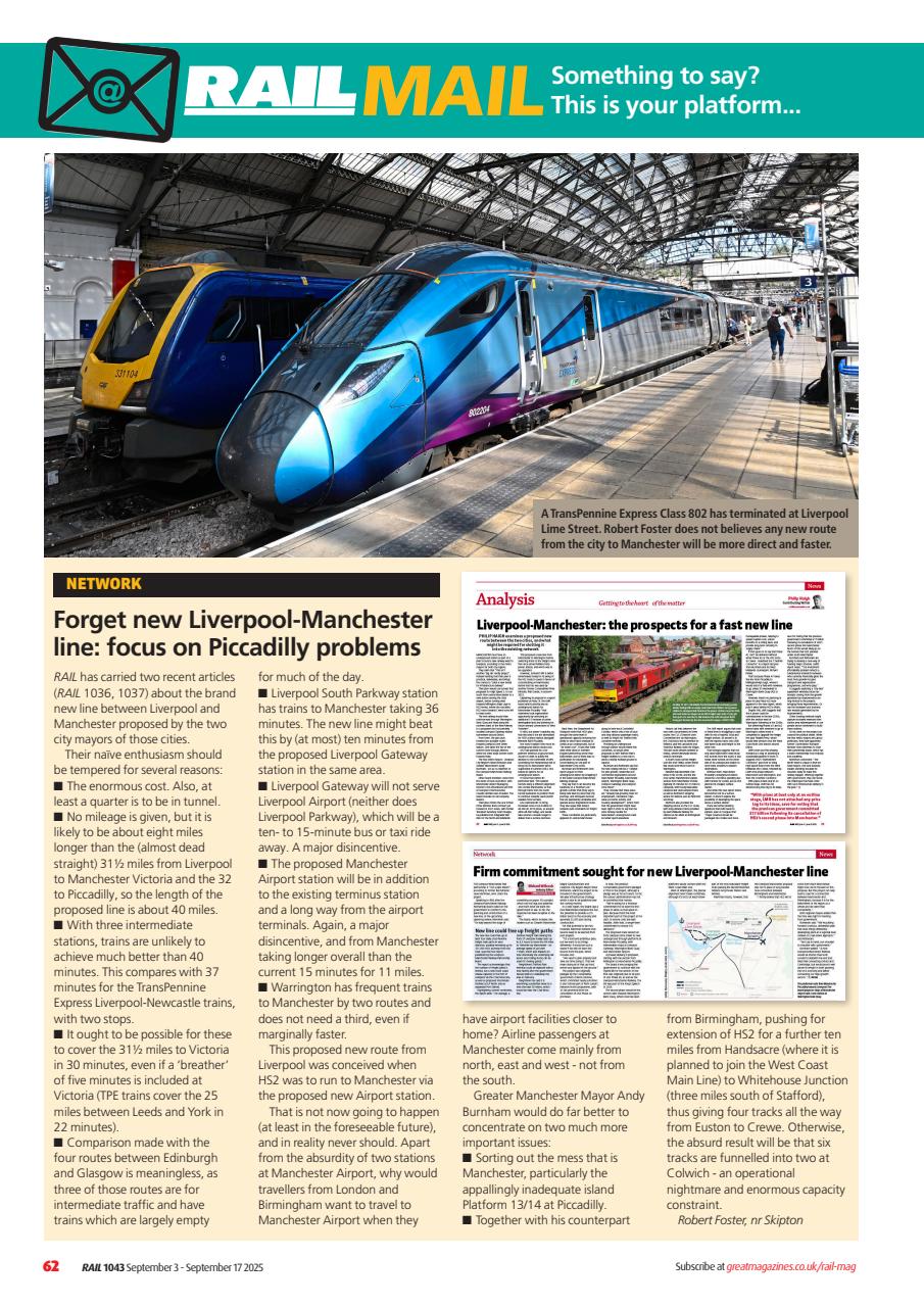 Rail Preview Pages