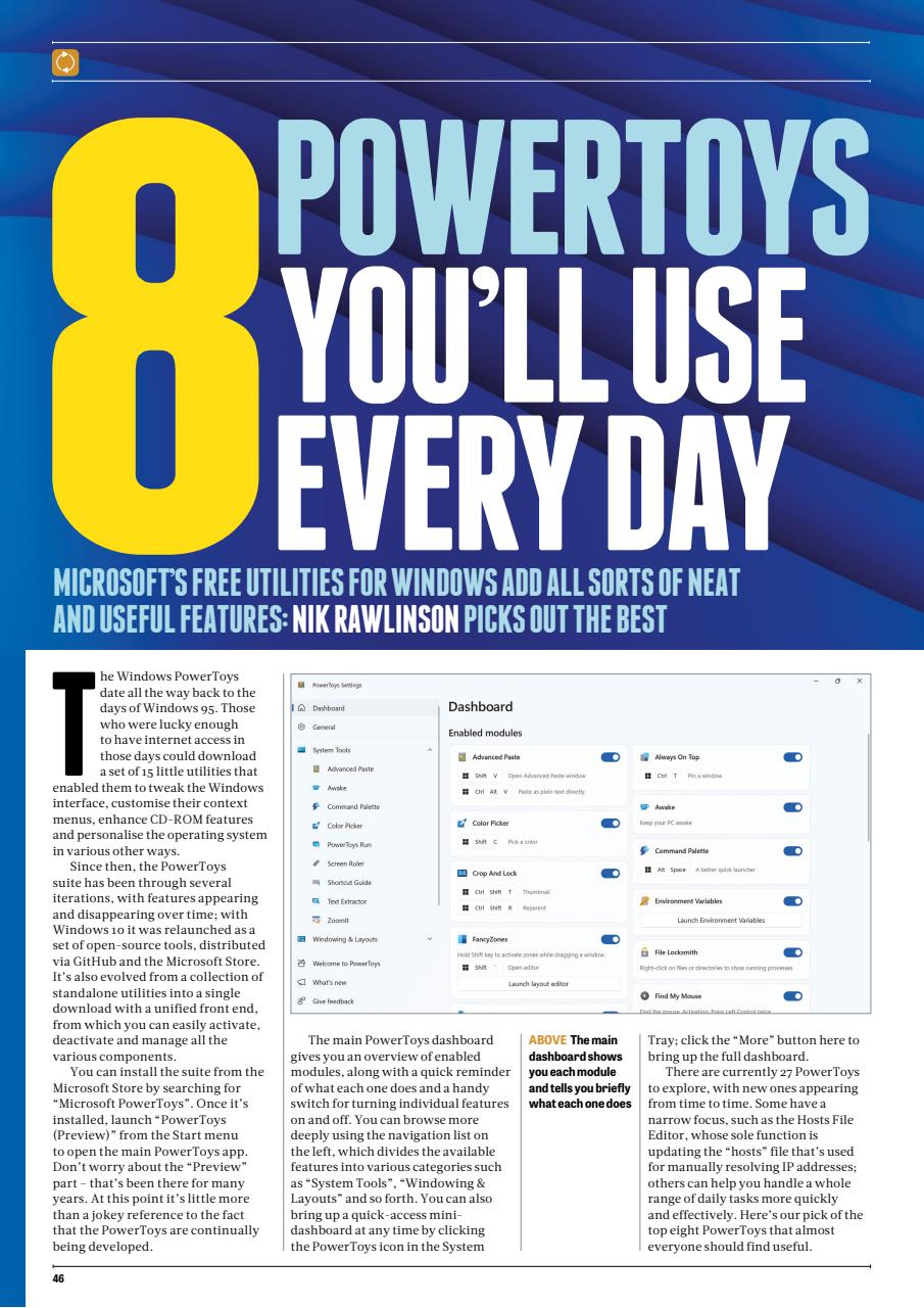 PC Pro Preview Pages