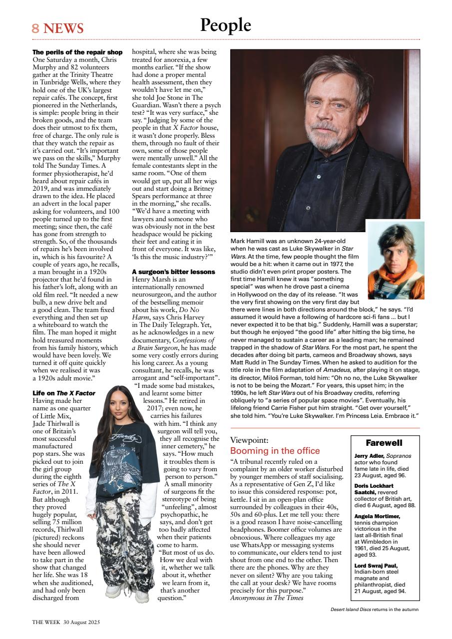 The Week Preview Pages