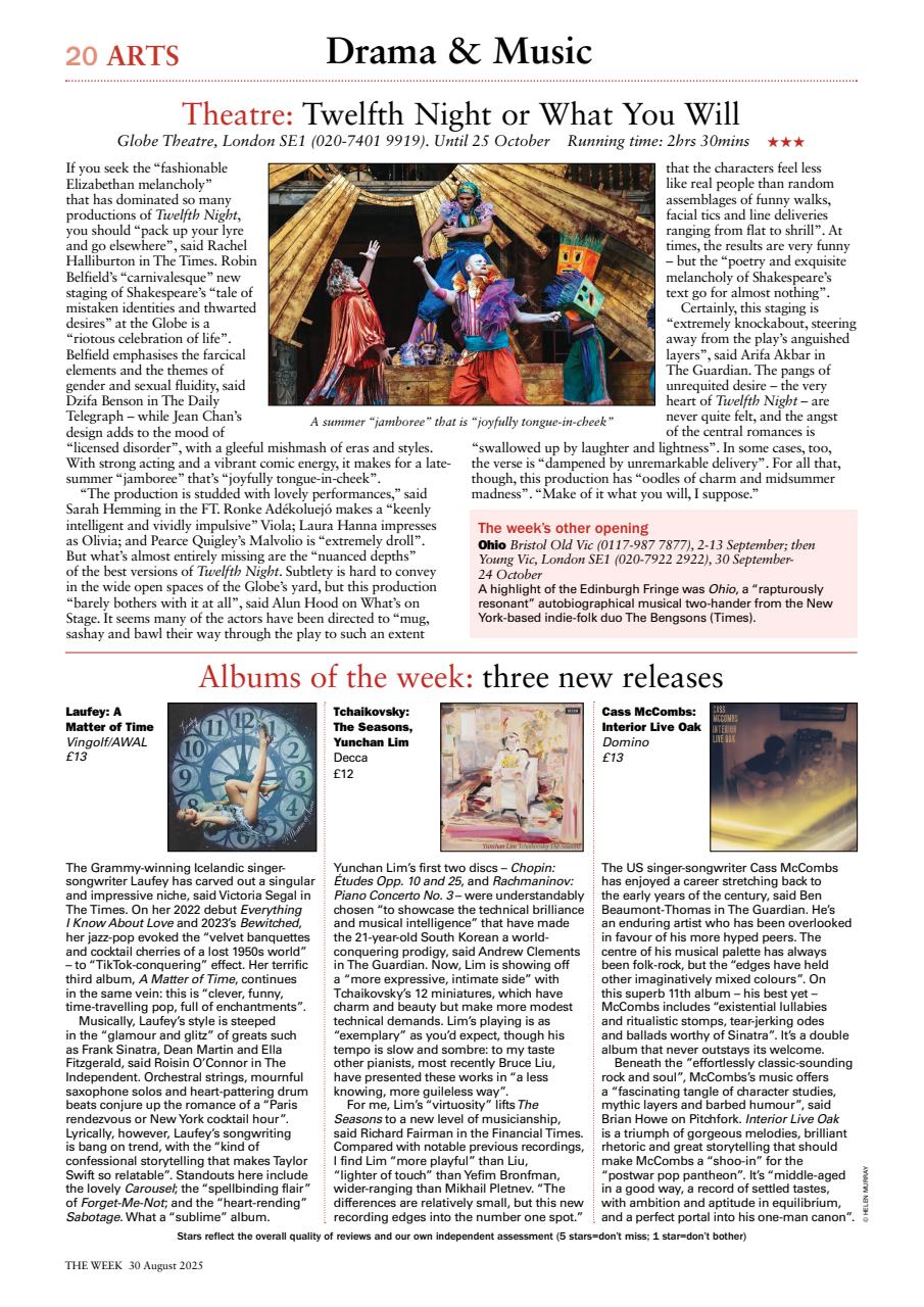 The Week Preview Pages