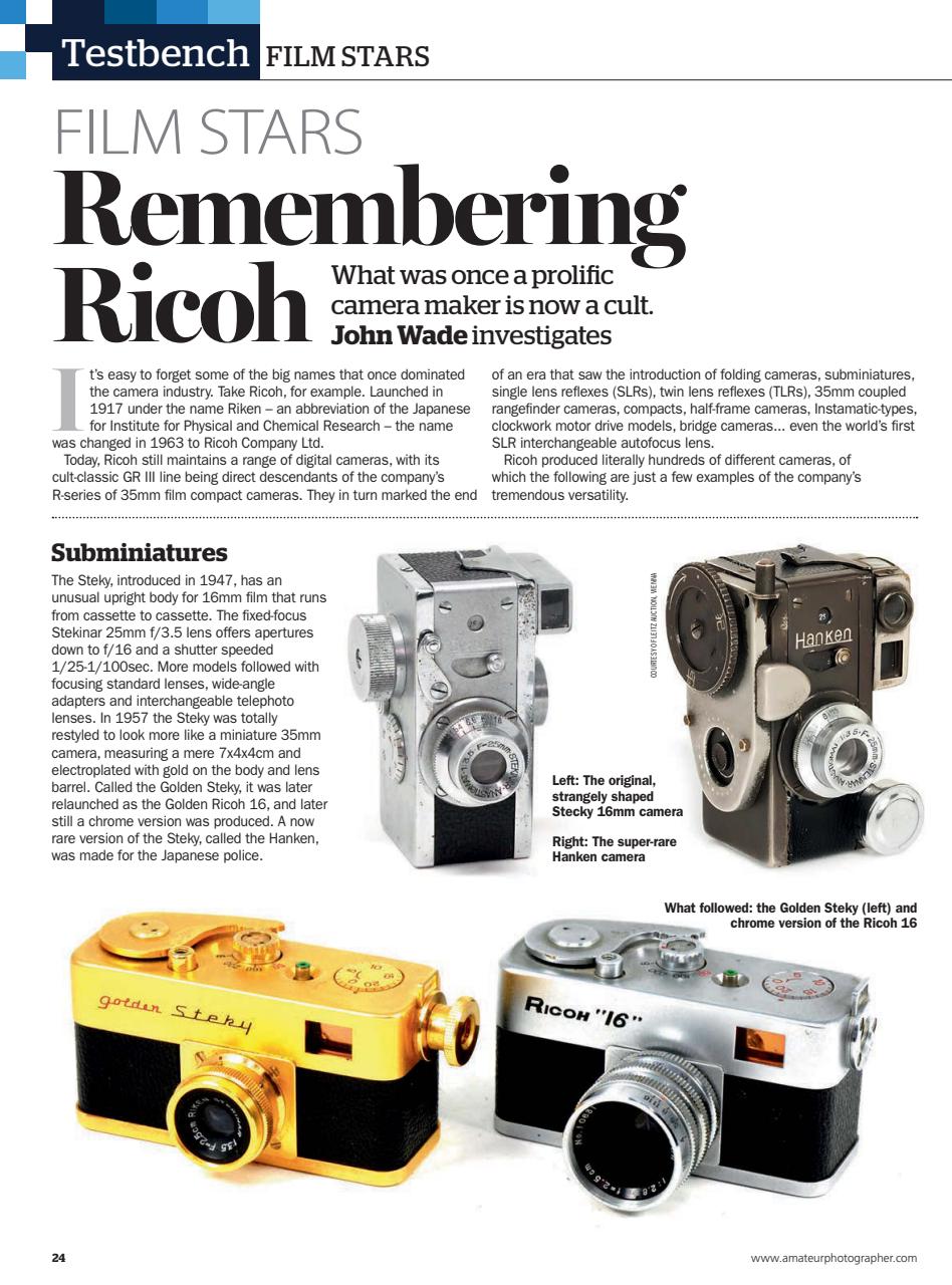 Amateur Photographer Preview Pages