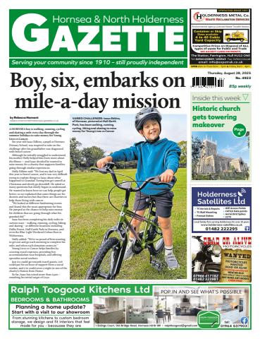The Holderness & Hornsea Gazette issue Hornsea Gazette August 28, 2025
