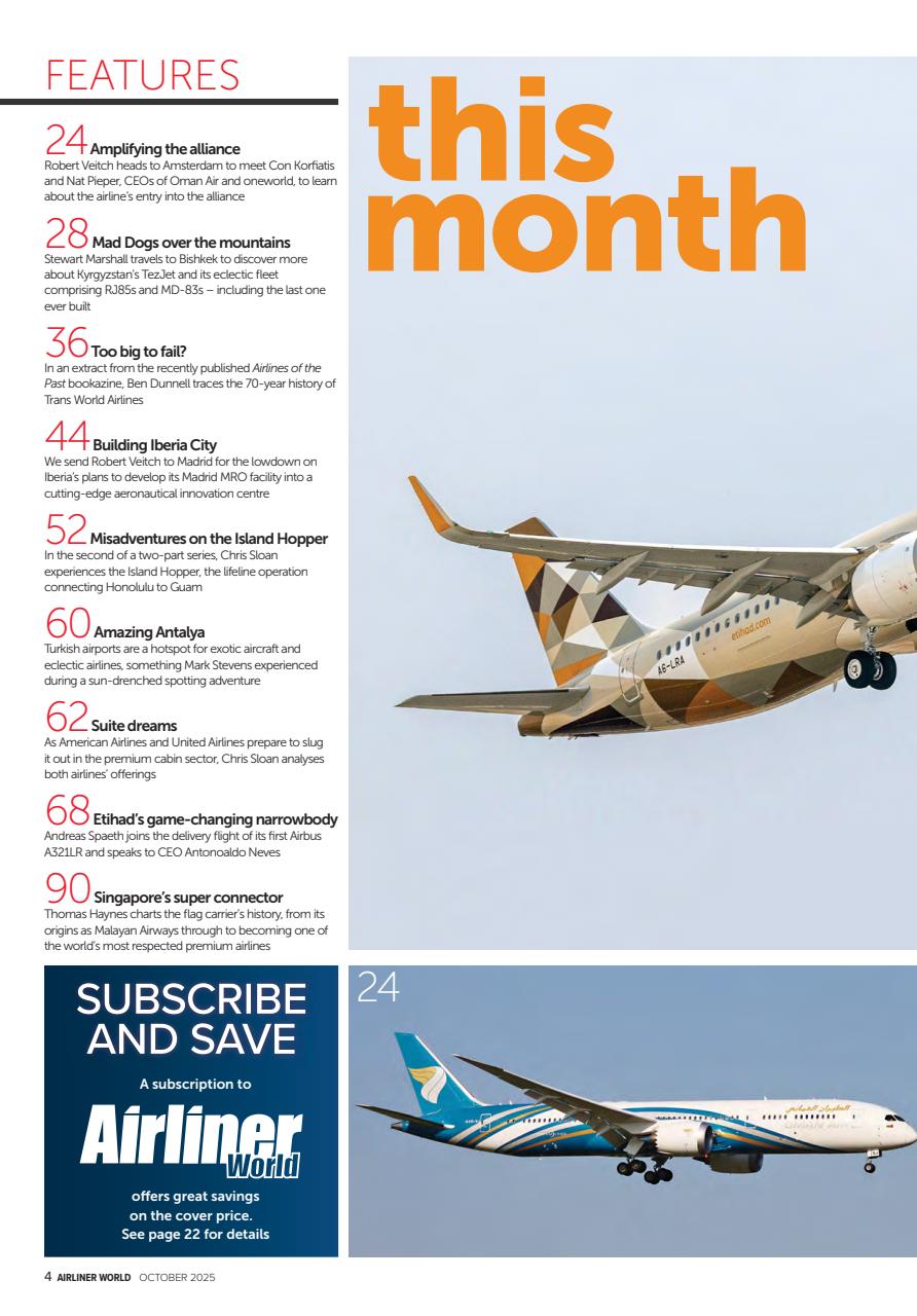Airliner World Preview Pages