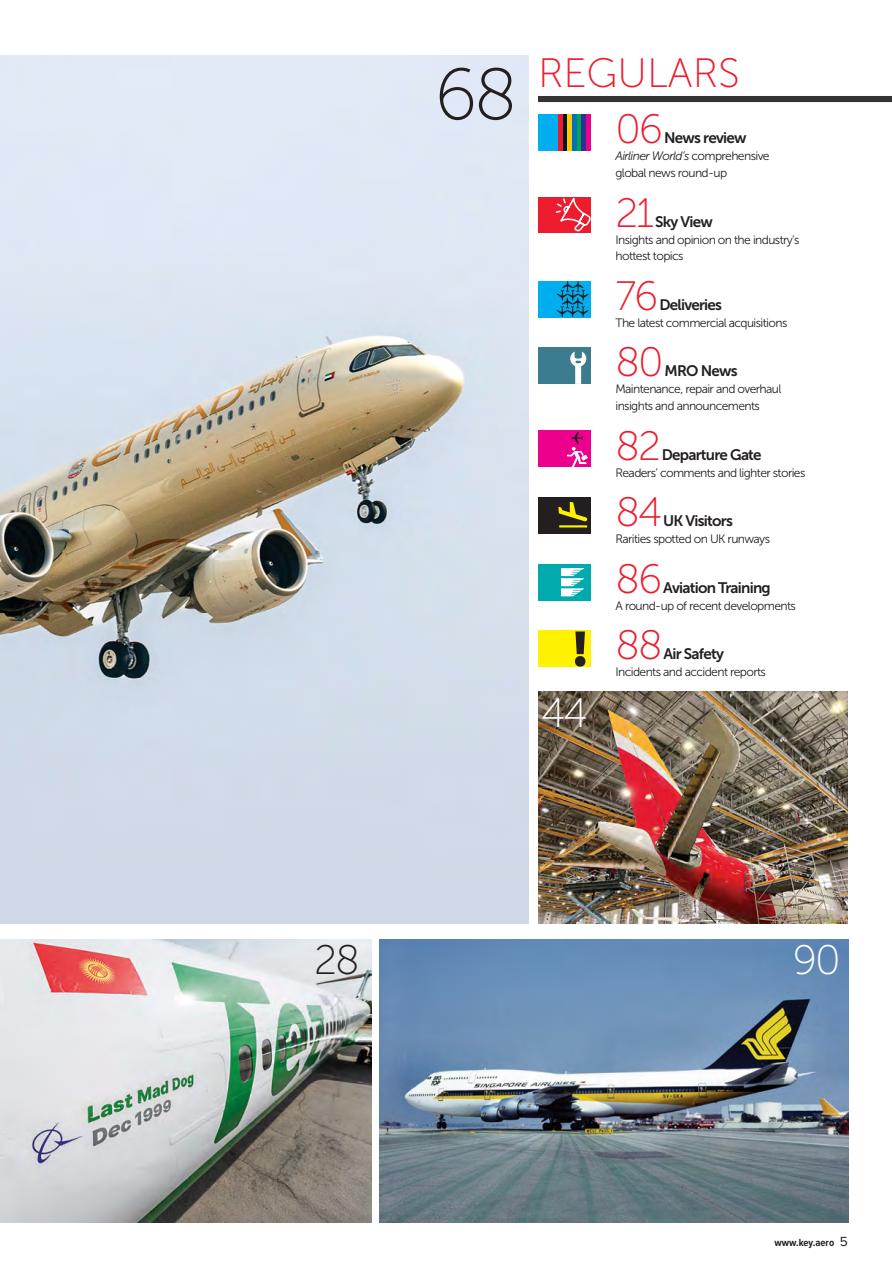 Airliner World Preview Pages