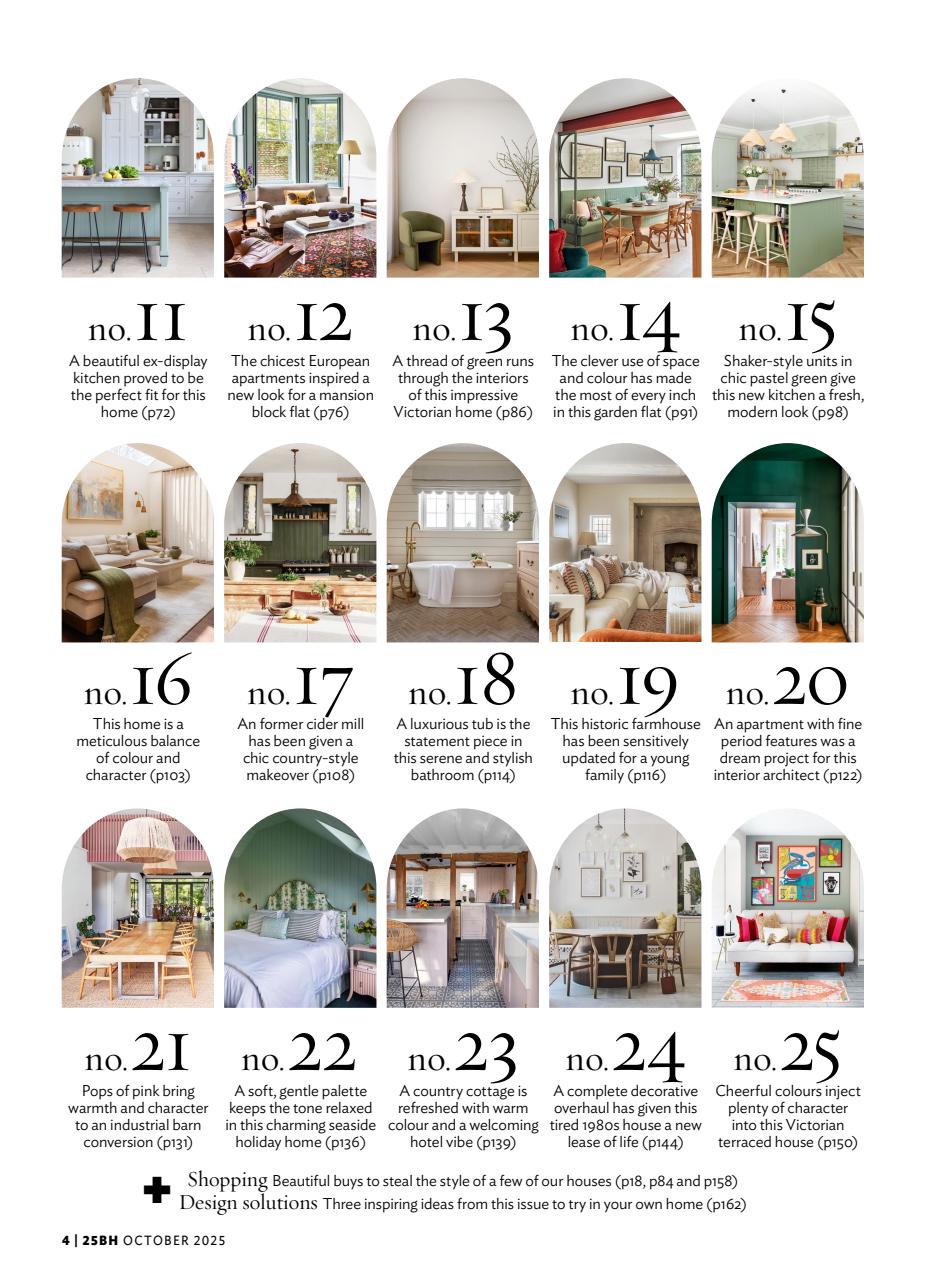 25 Beautiful Homes Preview Pages