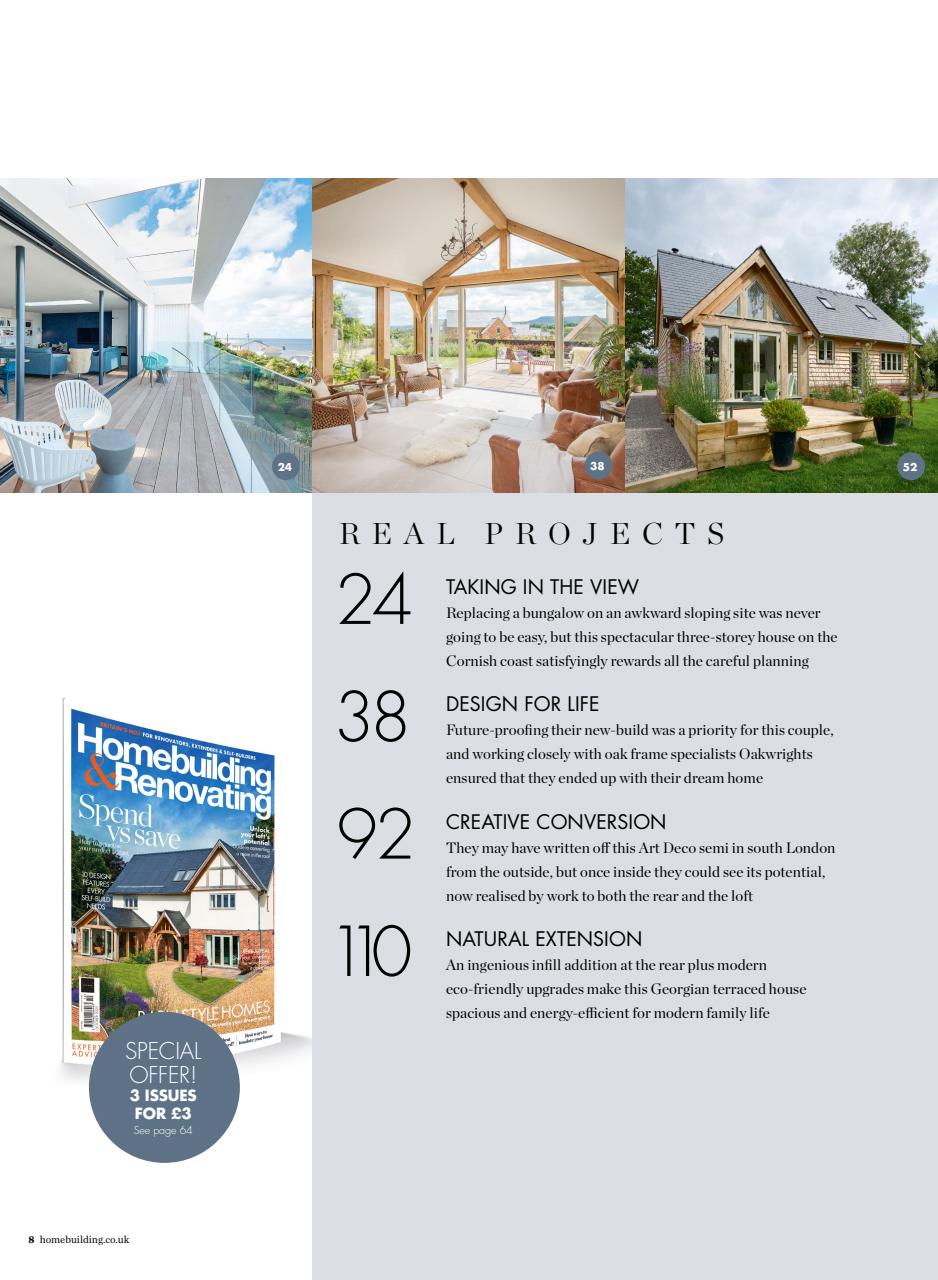 Homebuilding & Renovating Magazine Preview Pages