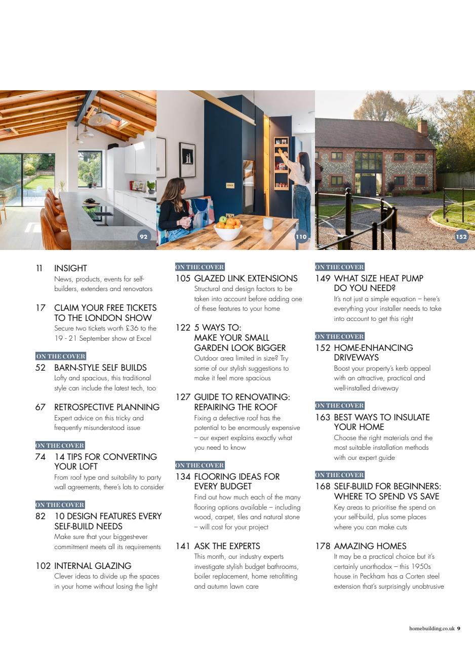 Homebuilding & Renovating Magazine Preview Pages