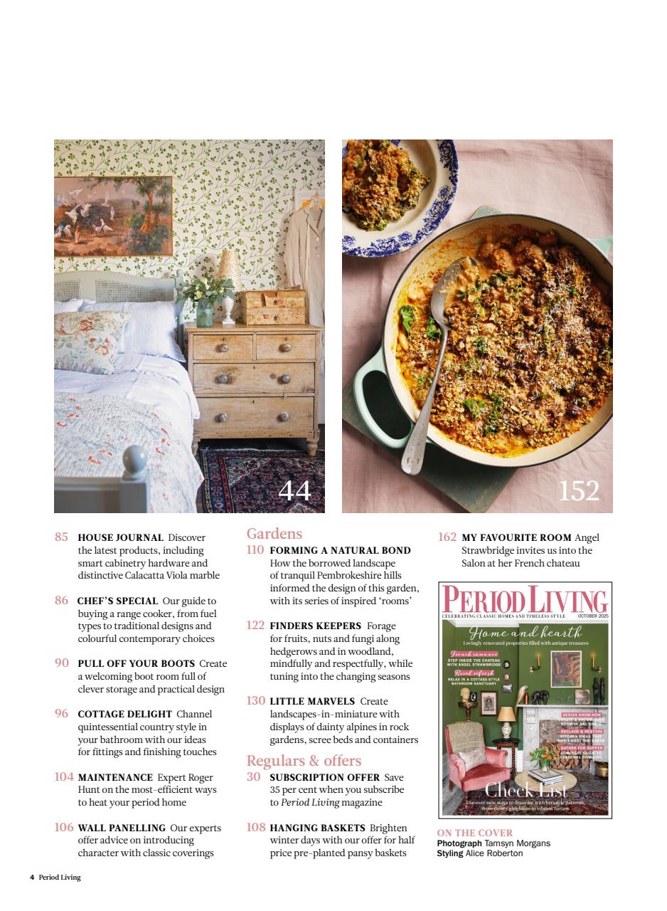 Period Living Magazine Preview Pages