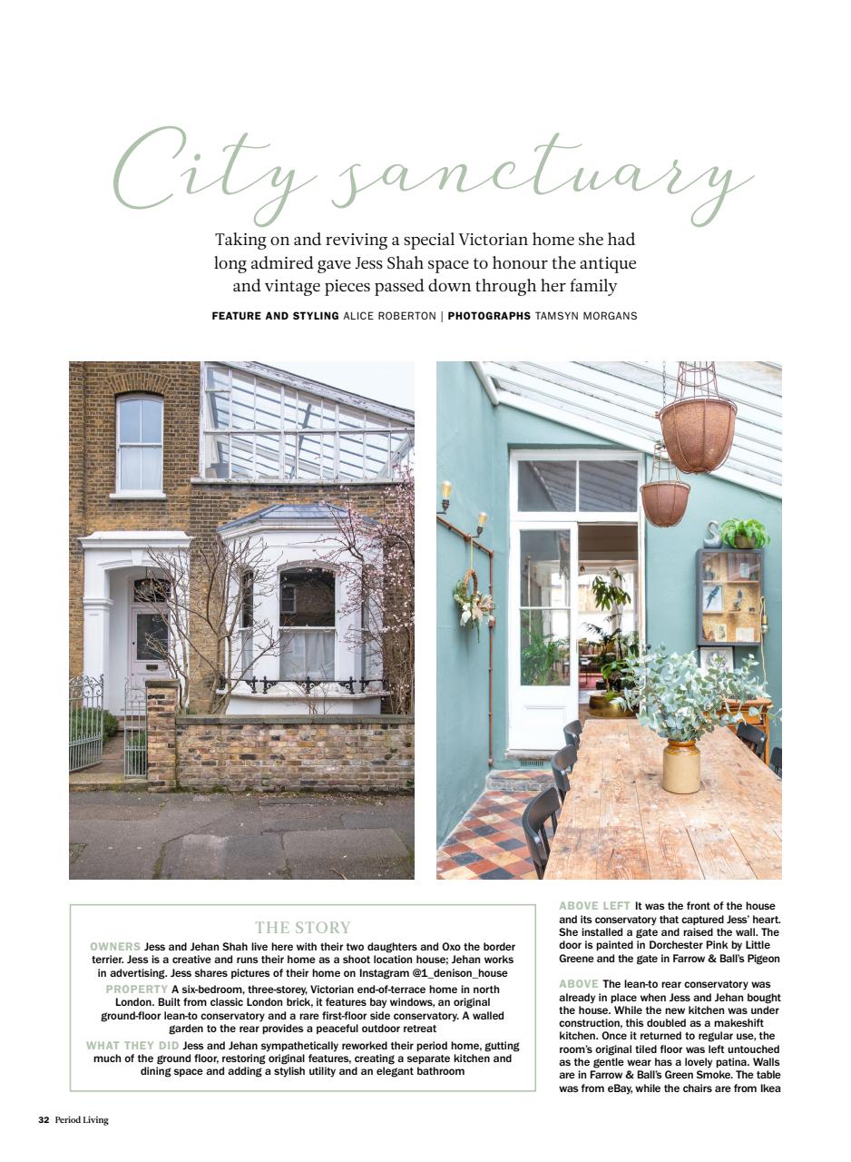 Period Living Magazine Preview Pages