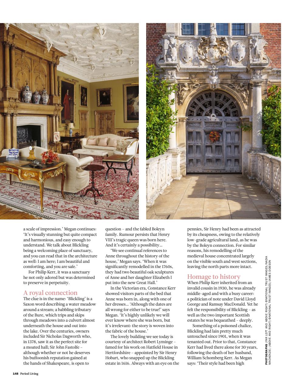 Period Living Magazine Preview Pages