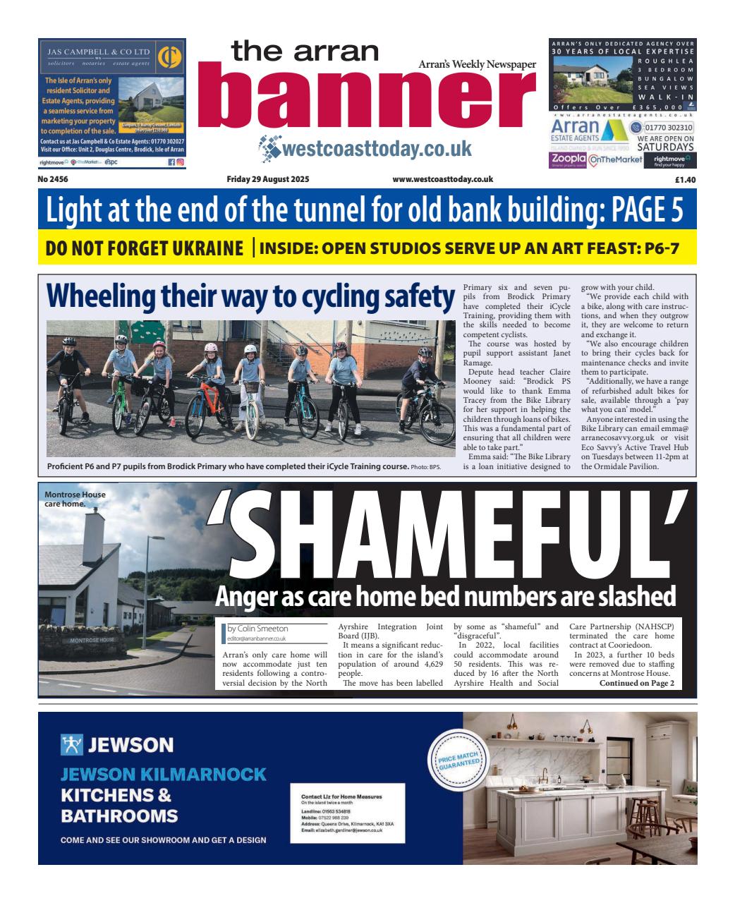 Arran Banner Preview Pages