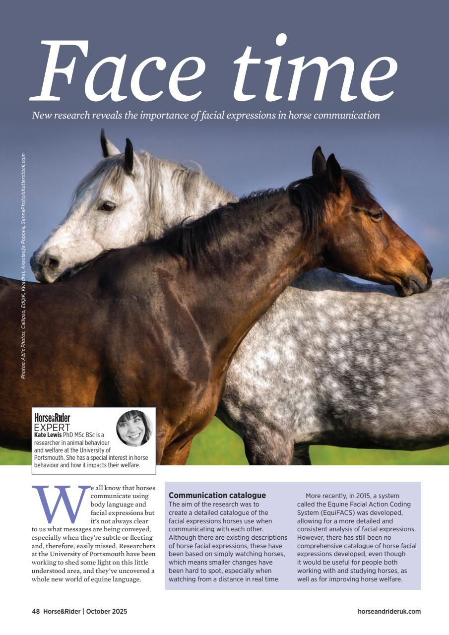 Horse&Rider Magazine - UK equestrian magazine for Horse and Rider Preview Pages