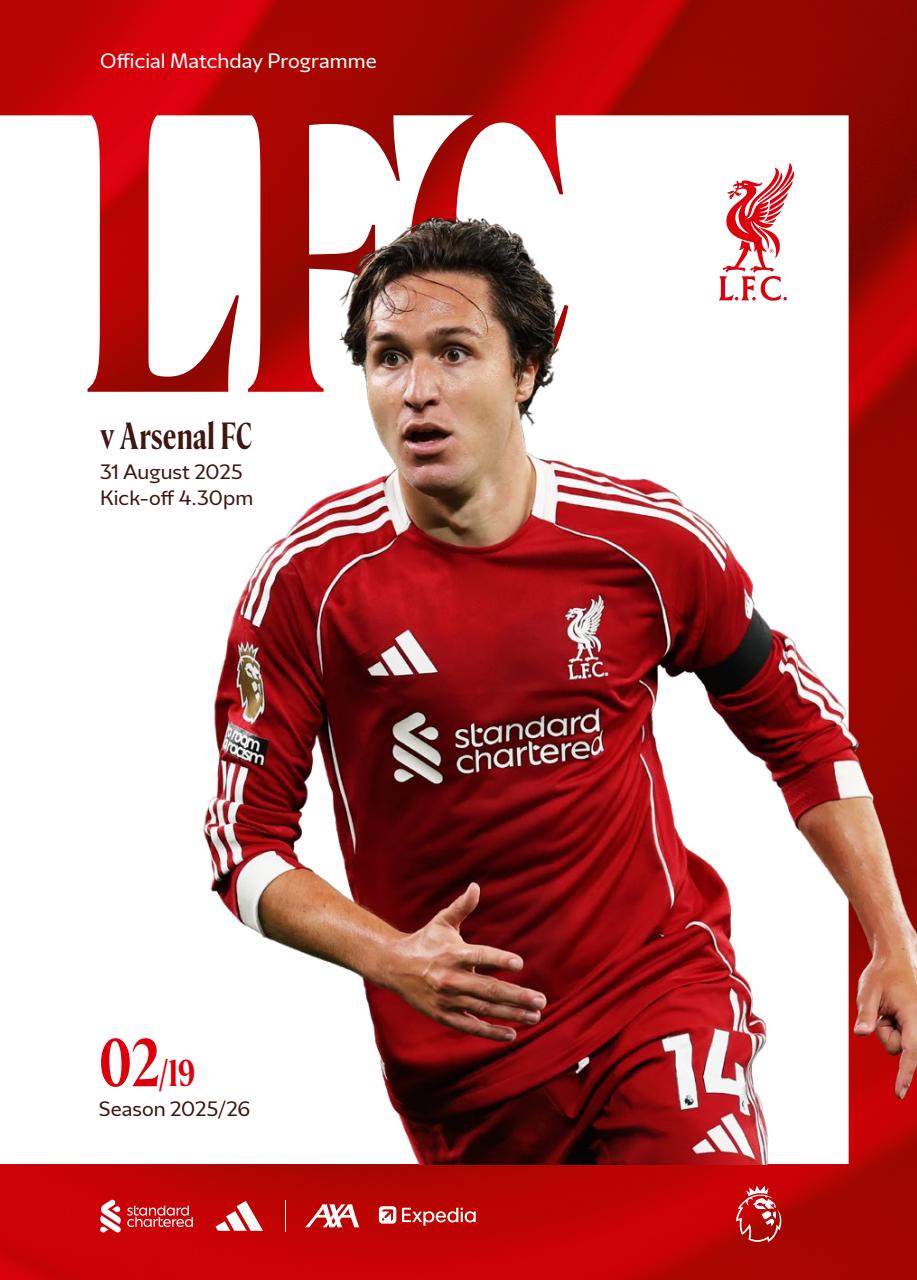 Liverpool FC Programmes Preview Pages