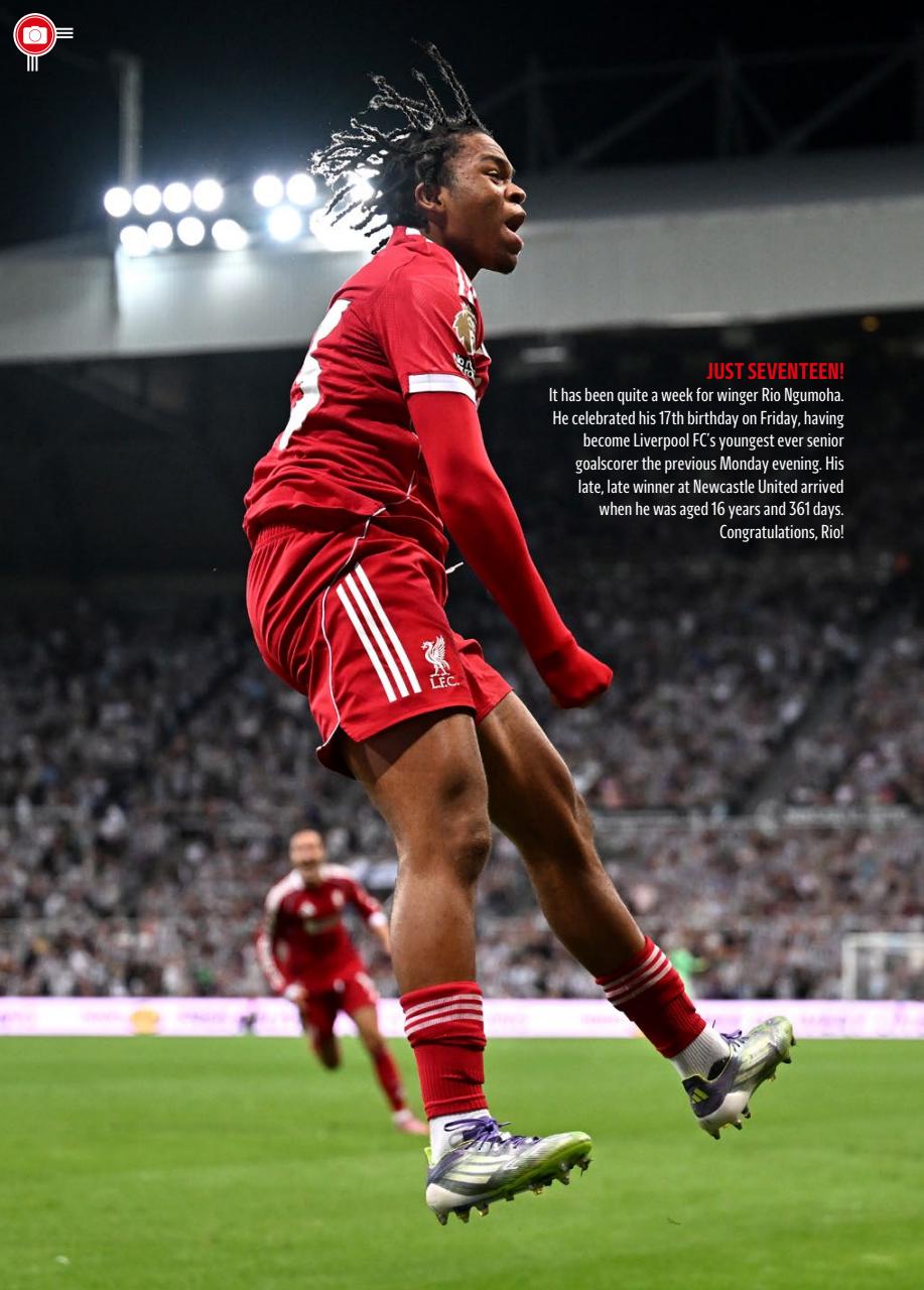 Liverpool FC Programmes Preview Pages