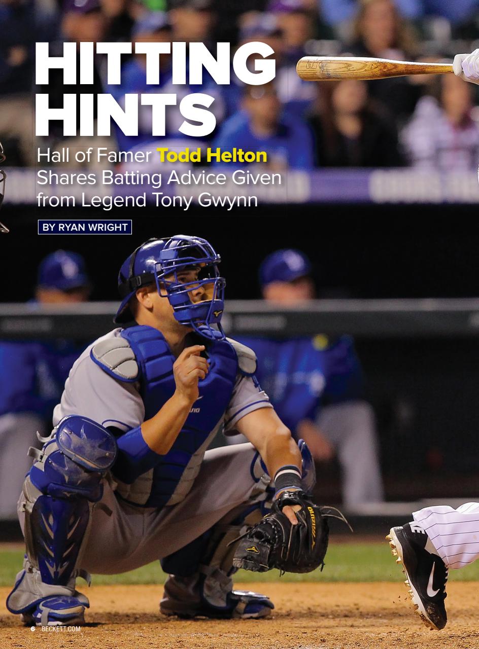 Beckett Baseball Magazine Preview Pages