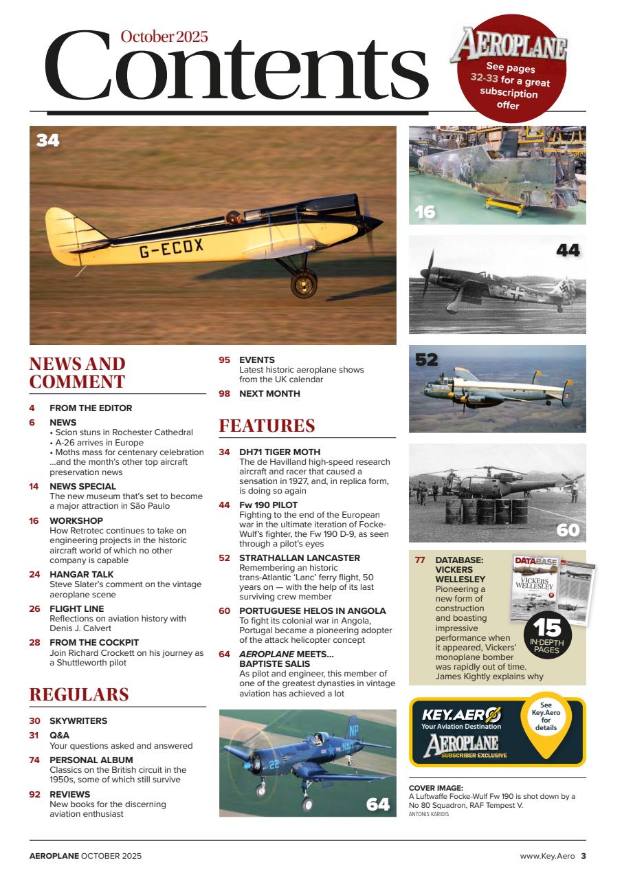 Aeroplane Preview Pages