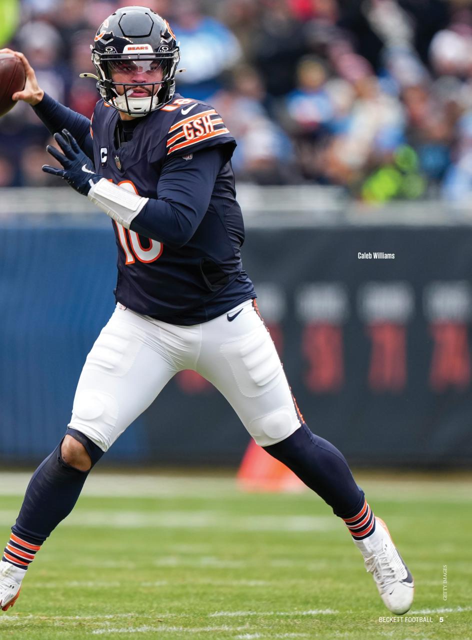 Beckett Football Magazine Preview Pages