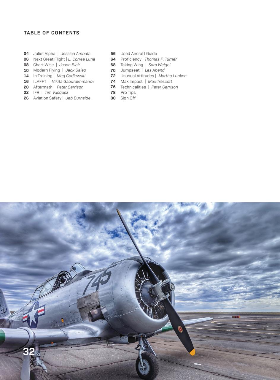 FLYING Magazine Preview Pages