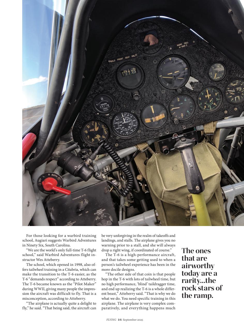 FLYING Magazine Preview Pages