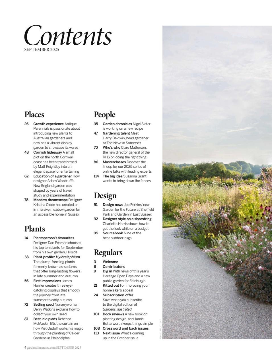 Gardens Illustrated Preview Pages
