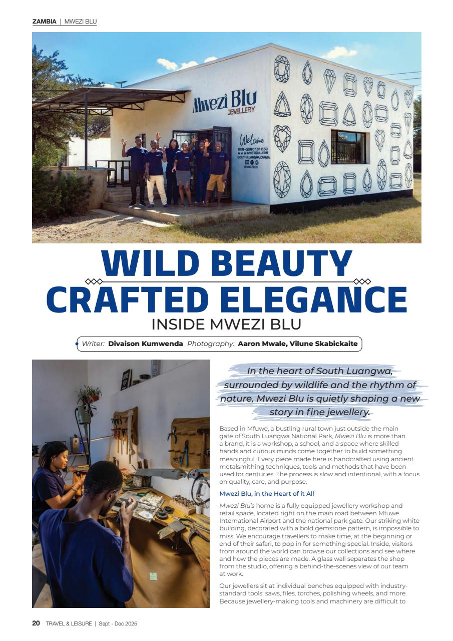 Travel & Leisure Zambia & Zimbabwe Preview Pages