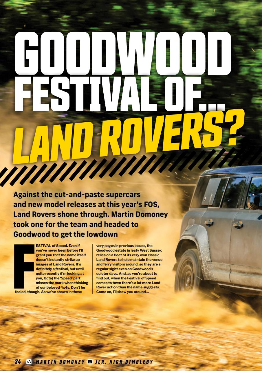 Land Rover Monthly Preview Pages