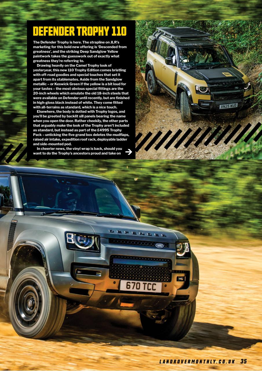 Land Rover Monthly Preview Pages