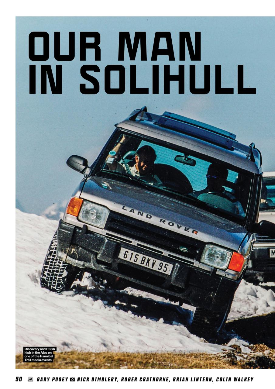 Land Rover Monthly Preview Pages