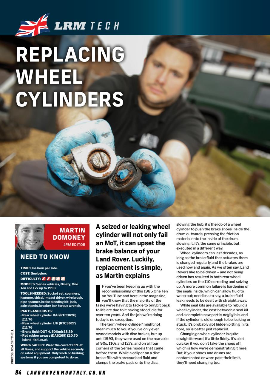 Land Rover Monthly Preview Pages