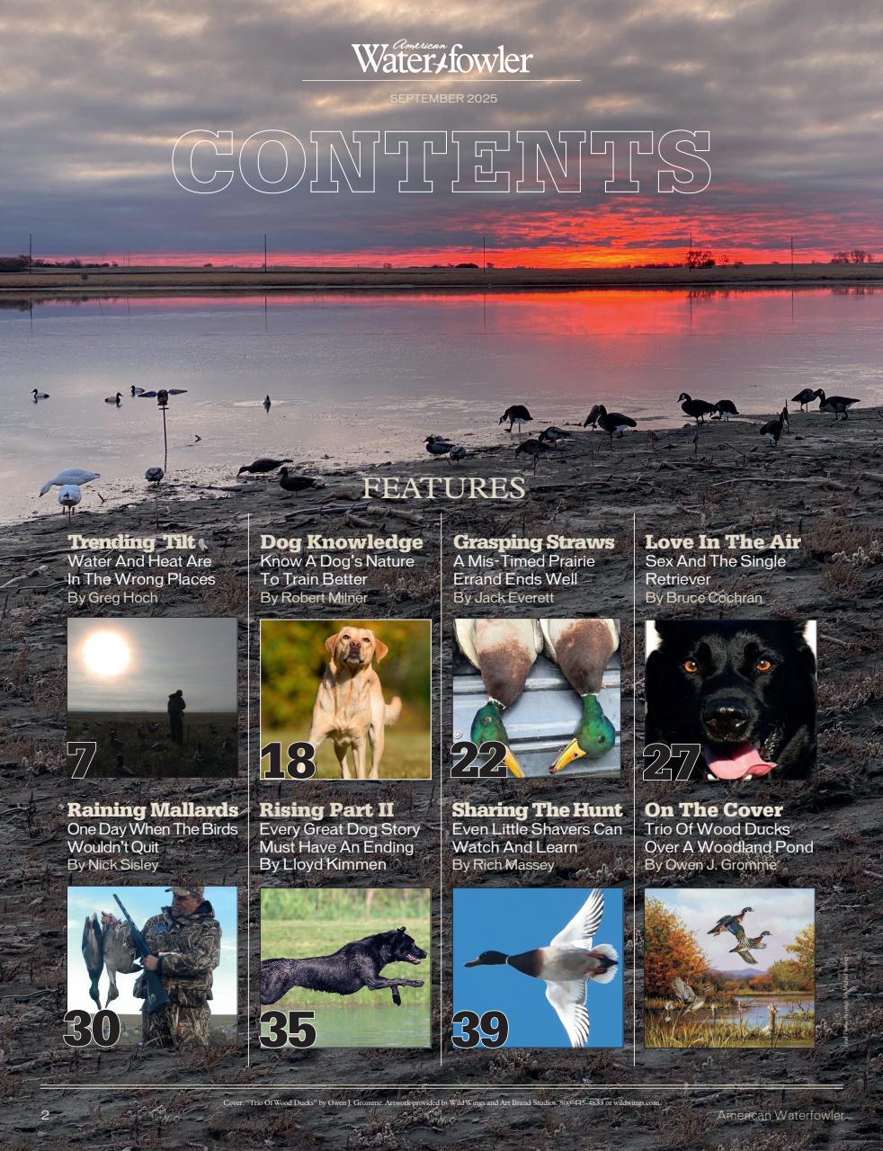American Waterfowler Preview Pages