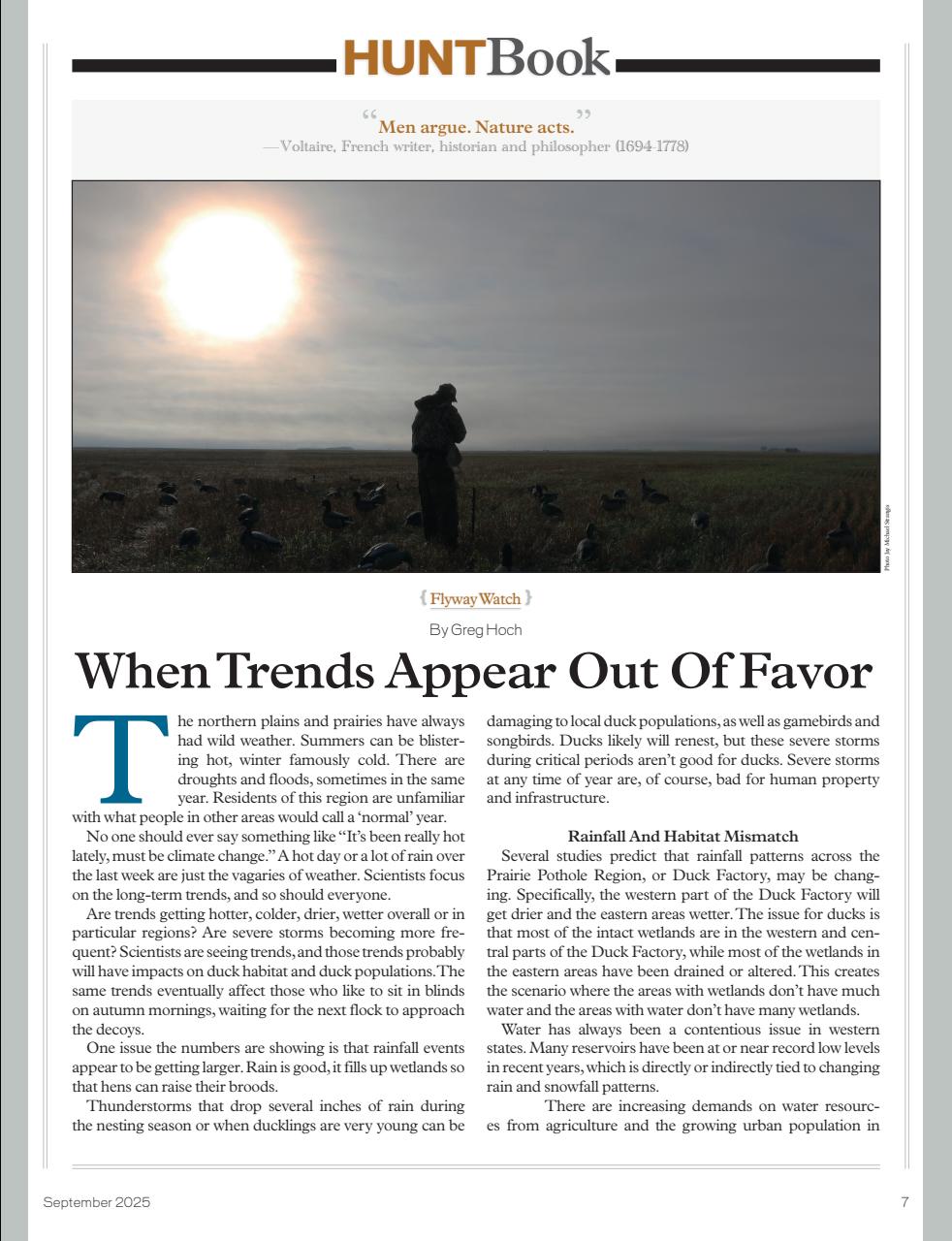 American Waterfowler Preview Pages