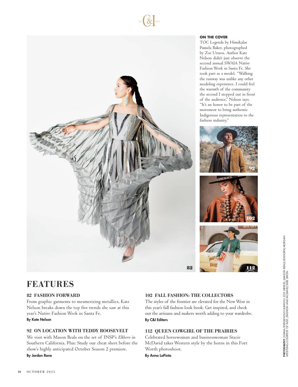 Cowboys and Indians Preview Pages