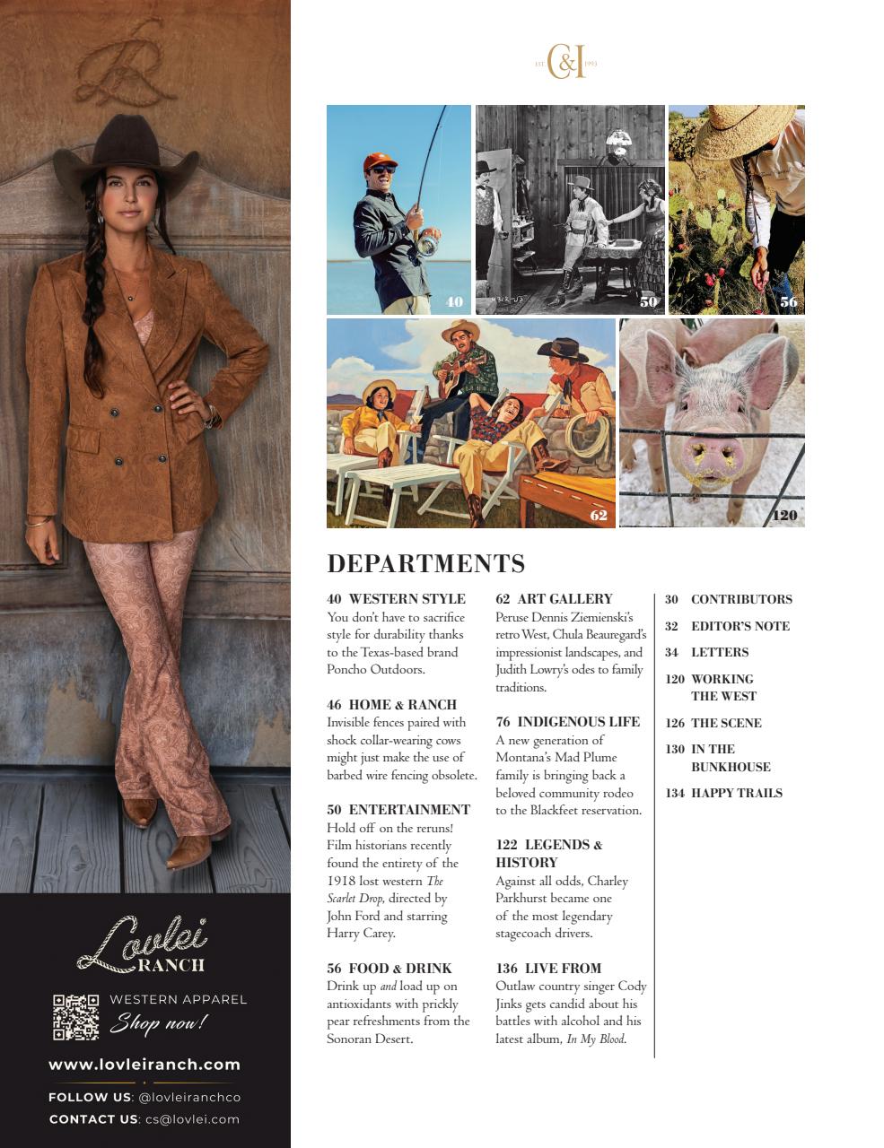 Cowboys and Indians Preview Pages