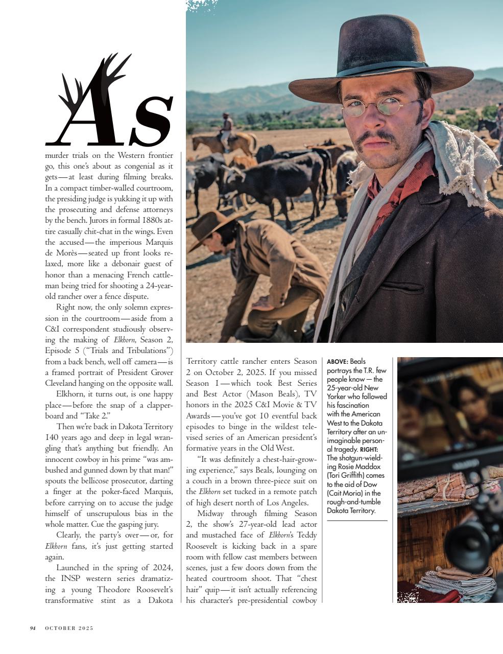 Cowboys and Indians Preview Pages