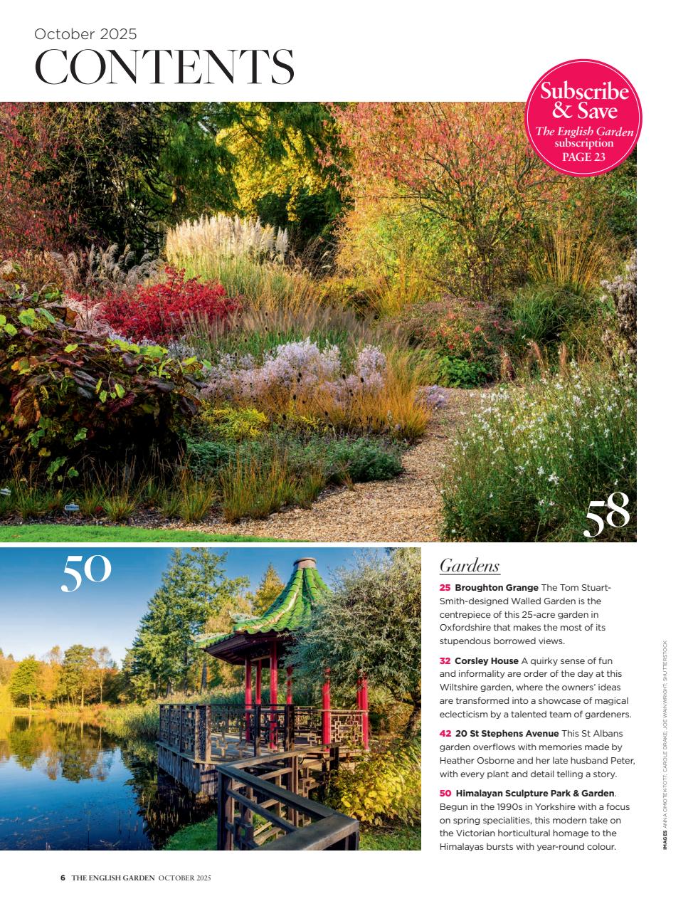 The English Garden Preview Pages