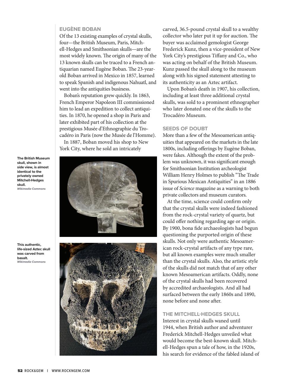 Rock&Gem Magazine Preview Pages