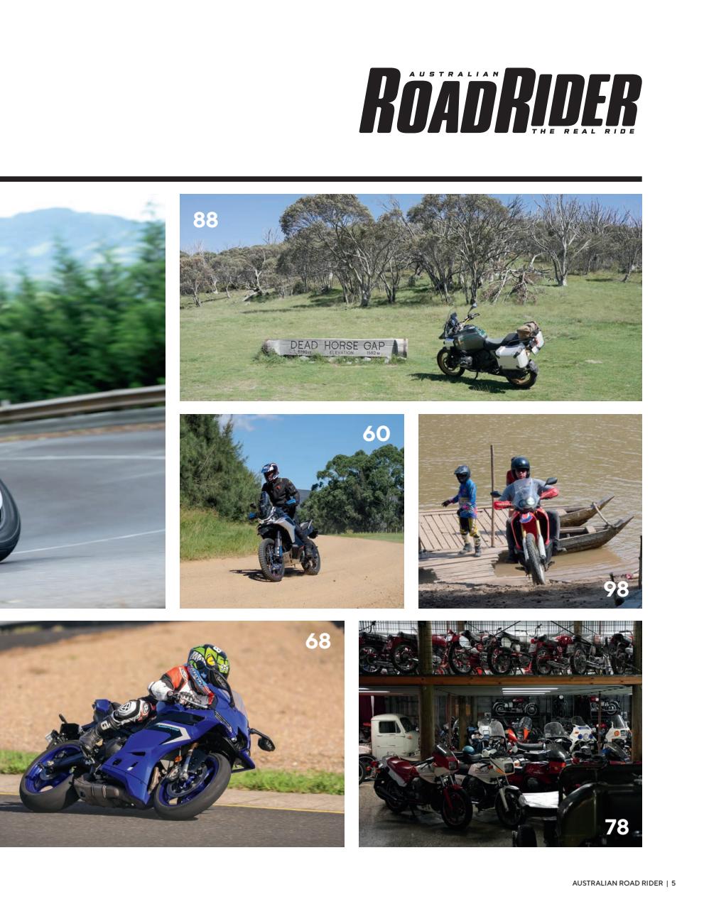 Australian Road Rider Preview Pages