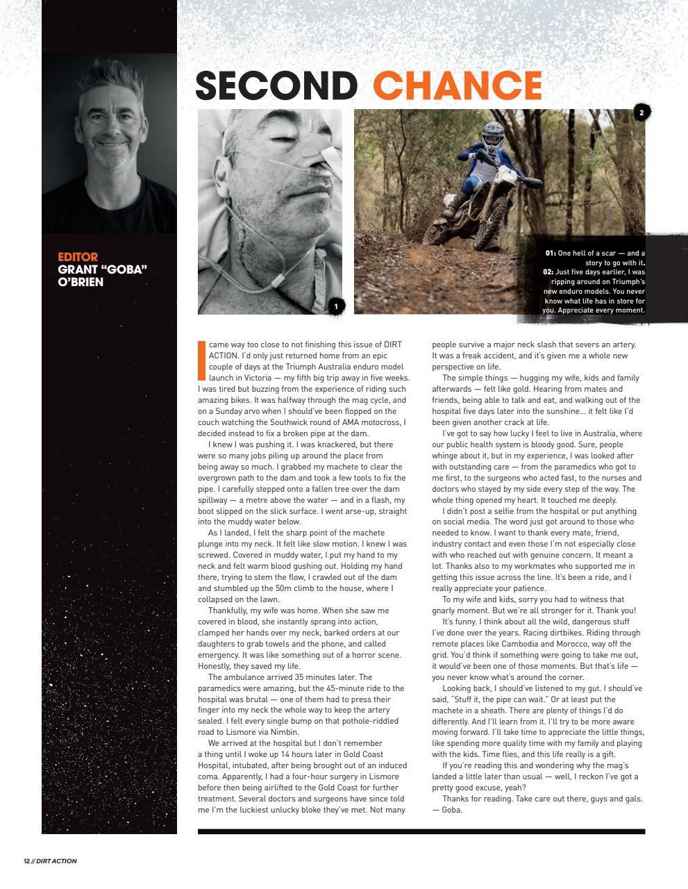 Dirt Action Preview Pages