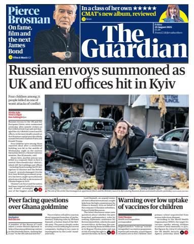 The Guardian Newspaper issue Friday, 29 August 2025