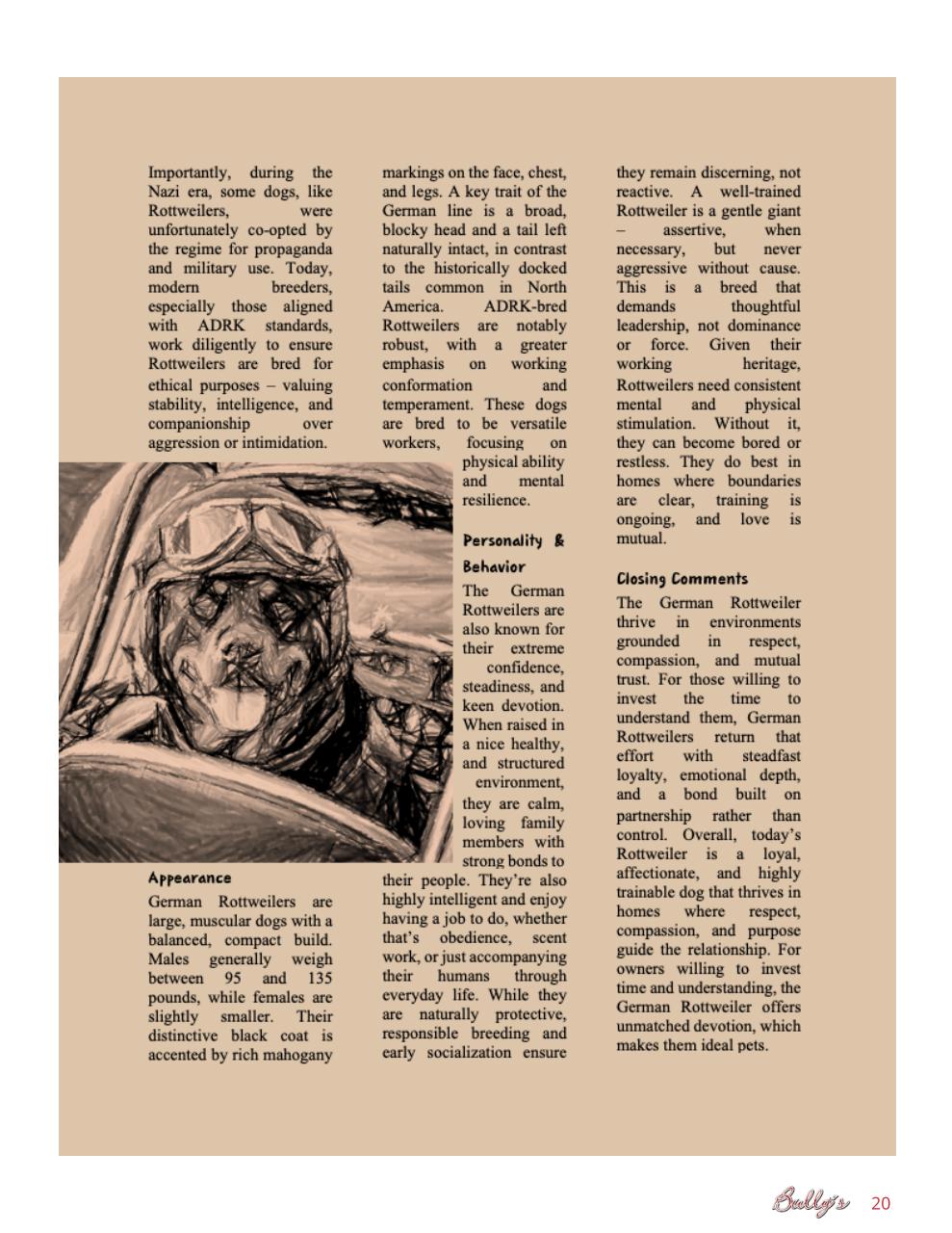 Bully’s - The Bulldog Magazine Preview Pages