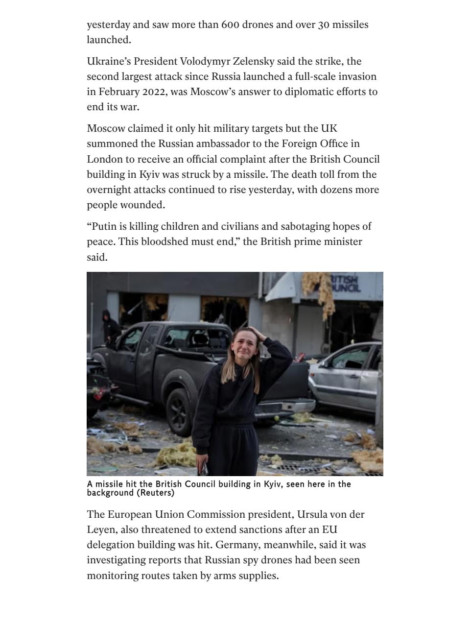 The Independent Daily Edition Newspaper Preview Pages