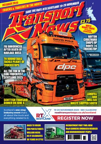 Transport News issue Transport News October 2025